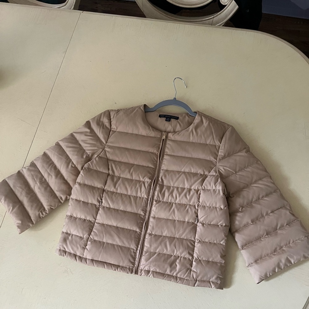 Brook brothers cropped puffer